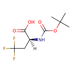(2S)-2-Amino-4,4,4-trifluorobutanoicacid,N-BOCprotected,CAS No. 181128-25-6.