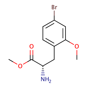 (S)-methyl 2-amino-3-(4-bromo-2-methoxyphenyl)propanoate,CAS No. 1269973-33-2.