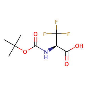 (R)-2-(TERT-BUTOXYCARBONYLAMINO)-3,3,3-TRIFLUOROPROPANOIC ACID,CAS No. 1354225-89-0.