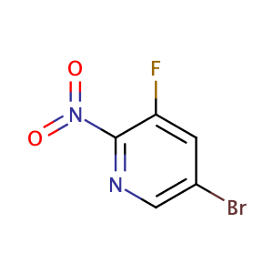 5-bromo-3-fluoro-2-nitropyridine,CAS No. 1532517-95-5.