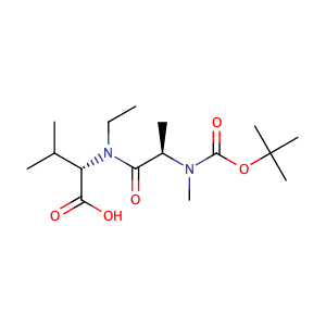 (S)-2-((R)-2-(tert-butoxycarbonyl)-N-ethylpropanamido)-3-methylbutanoic acid,CAS No. 882506-04-9.