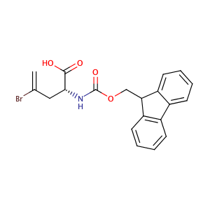 Fmoc-D-2-Amino-4-bromo-4-pentenoic acid,CAS No. 220497-92-7.
