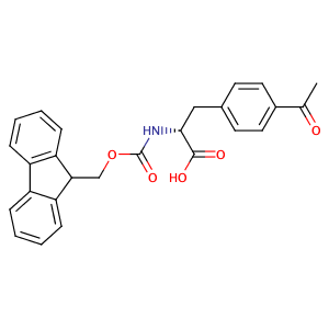 4-acetyl-N-[(9H-fluoren-9-ylmethoxy)carbonyl]-D-Phenylalanine,CAS No. 1217751-18-2.