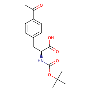 4-acetyl-N-[(1,1-dimethylethoxy)carbonyl]-L-Phenylalanine,CAS No. 204856-73-5.