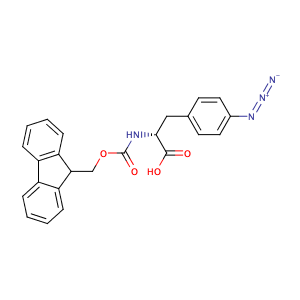4-azido-N-[(9H-fluoren-9-ylmethoxy)carbonyl]-D-Phenylalanine,CAS No. 1391586-30-3.