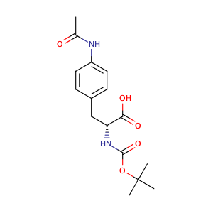 4-(acetylamino)-N-[(1,1-dimethylethoxy)carbonyl]-D-Phenylalanine,CAS No. 1213917-89-5.