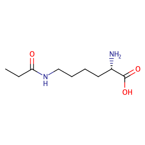 N6-(1-oxopropyl)-L-Lysine,CAS No. 1974-17-0.