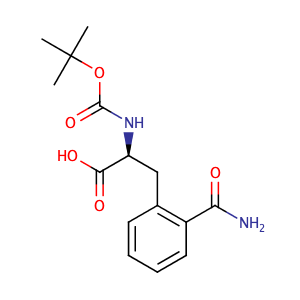 Boc-L-2-Carbamoylphe,CAS No. 959573-27-4.
