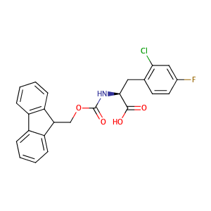 2-chloro-N-[(9H-fluoren-9-ylmethoxy)carbonyl]-4-fluoro-L-Phenylalanine,CAS No. 1217789-59-7.