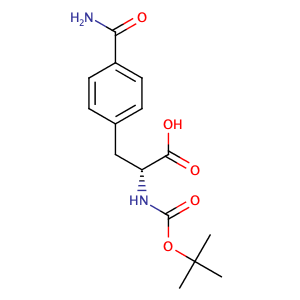 4-(aminocarbonyl)-N-[(1,1-dimethylethoxy)carbonyl]-D-Phenylalanine,CAS No. 1213639-41-8.