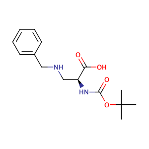 N-[(1,1-dimethylethoxy)carbonyl]-3-[(phenylmethyl)amino]-L-Alanine,CAS No. 124730-06-9.