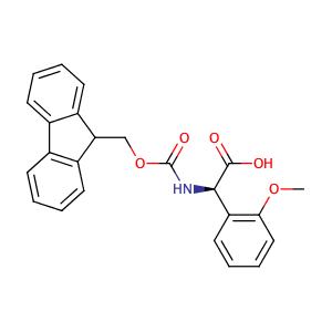 (αR)-α-[[(9H-fluoren-9-ylmethoxy)carbonyl]amino]-2-methoxy-Benzeneacetic acid,CAS No. 1217838-25-9.