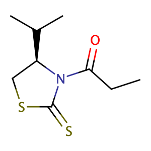 1-[(4R)-4-(1-methylethyl)-2-thioxo-3-thiazolidinyl]-1-Propanone,CAS No. 487029-68-5.