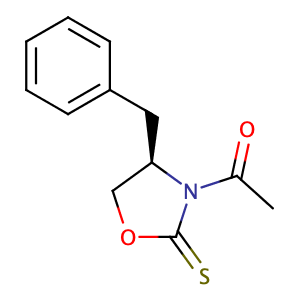 1-[(4R)-4-(phenylmethyl)-2-thioxo-3-oxazolidinyl]-Ethanone,CAS No. 694520-55-3.