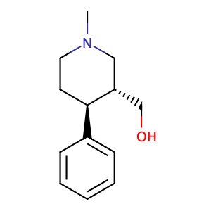 (3R,4S)-1-methyl-4-phenyl-3-Piperidinemethanol,CAS No. 176022-02-9.
