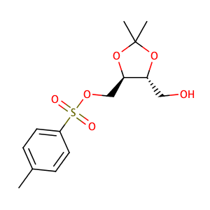 ((4R,5R)-5-(hydroxyMethyl)-2,2-diMethyl-1,3-dioxolan-4-yl)Methyl 4-Methylbenzenesulfonate,CAS No. 73711-65-6.