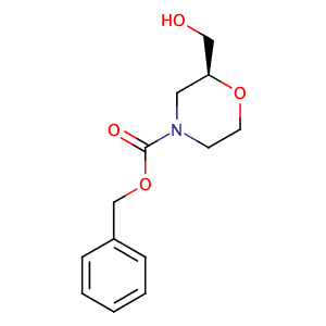 (2S)-2-(hydroxymethyl)-4-Morpholinecarboxylic acid phenylmethyl ester,CAS No. 1439373-46-2.