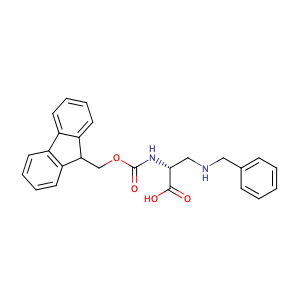 N-[(9H-fluoren-9-ylmethoxy)carbonyl]-3-[(phenylmethyl)amino]-D-Alanine,CAS No. 1217633-31-2.