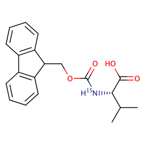 N-[(9H-fluoren-9-ylmethoxy)carbonyl]-L-Valine-15N,CAS No. 125700-35-8.