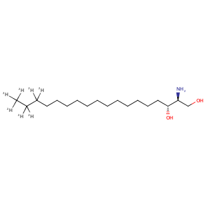 (2S,3R)-2-amino-1,3-Octadecane-16,16,17,17,18,18,18-d7-diol ,CAS No. 1246304-35-7.