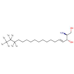 (2S,3R,4E)-2-amino-4-Octadecene-16,16,17,17,18,18,18-d7-1,3-diol,CAS No. 1246304-34-6.