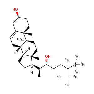 cholest-5-ene-3ß,22(R)-diol-d7,CAS No. 1246302-93-1.