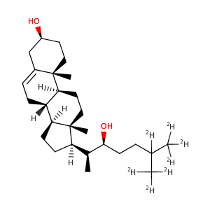 cholest-5-ene-3ß,22(S)-diol-d7,CAS No. 1246302-91-9.