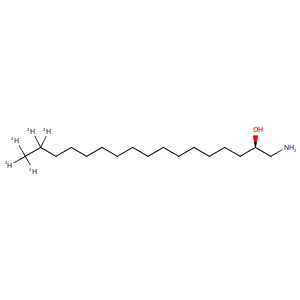 (2R)-1-amino-2-Heptadecan-16,16,17,17,17-d5-ol,CAS No. 1246298-43-0.