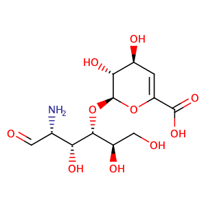2-amino-2-deoxy-4-O-(4-deoxy-α-L-threo-hex-4-enopyranuronosyl)-D-Glucose,CAS No. 123228-39-7.