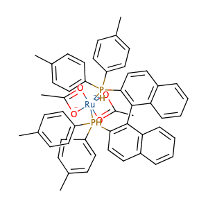 (OC-6-22)-Bis(acetato-κO,κO')[(1R)-[1,1'-binaphthalene]-2,2'-diylbis[bis(4-methylphenyl)phosphine-κP]]ruthenium,CAS No. 116128-29-1.