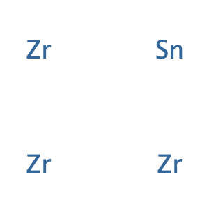 Tin, compd. with zirconium (1:3),CAS No. 12211-11-9.