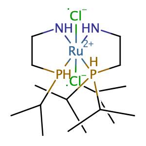 (OC-6-13)-Bis[2-[bis(1-methylethyl)phosphino-κP]ethanamine-κN]dichlororuthenium,CAS No. 1092372-90-1.