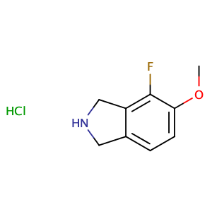 7-FLUORO-6-METHOXYISOINDOLINE hydrochloride,CAS No. 1447606-44-1.