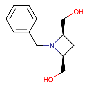CIS-1-BENZYLAZETIDINE-2,4-DIYL)DIMETHANOL,CAS No. 127310-66-1.