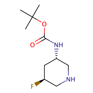 N-[(3S,5S)-5-fluoro-3-piperidinyl]-Carbamic acid 1,1-dimethylethyl ester,CAS No. 1593969-81-3.