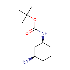 tert-butyl (1S,3R)-3-aminocyclohexylcarbamate,CAS No. 1298101-47-9.