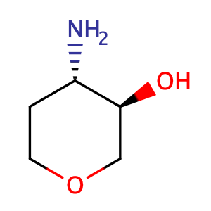 (3R,4S)-4-aminotetrahydro-2H-pyran-3-ol,CAS No. 1096770-58-9.