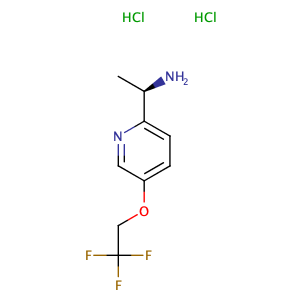 2-methyl-5-(2,2,2-trifluoroethoxy)-2-Pyridinemethanmine dihydrochloride,CAS No. 953780-72-8.