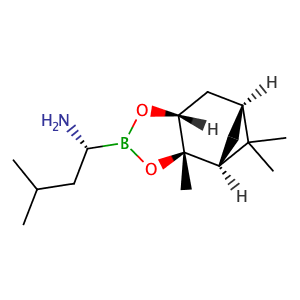 (αR,3aS,4S,6S,7aR)-Hexahydro-3a,8,8-trimethyl-α-(2-methylpropyl)-4,6-methano-1,3,2-benzodioxaborole-2-methanamine,CAS No. 179324-86-8.
