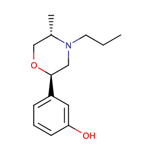 3-((2R,5S)-5-Methyl-4-propylmorpholin-2-yl)phenol,CAS No. 710654-74-3.