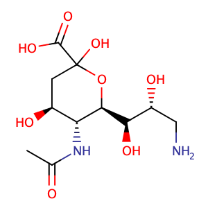 N-acetyl-9-amino-9-deoxy-Neuraminic acid,CAS No. 112037-47-5.
