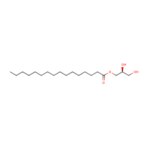 Hexadecanoic acid, (2S)-2,3-dihydroxypropyl ester,CAS No. 32899-41-5.