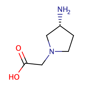 (R)-(3-Amino-pyrrolidin-1-yl)-acetic acid,CAS No. 1187931-07-2.