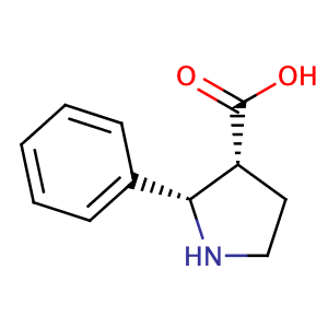 cis-2-Phenyl-pyrrolidine-3-carboxylic acid,CAS No. 1241684-17-2.