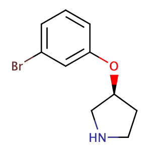 (S)-3-(3-Bromo-phenoxy)-pyrrolidine,CAS No. 1187927-58-7.
