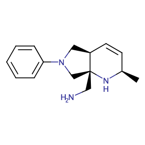 ((2R,4aR,7aR)-2-methyl-6-phenyl-1,2,4a,5,6,7-hexahydro-7aH-pyrrolo[3,4-b]pyridin-7a-yl)methanamine,CAS No. .