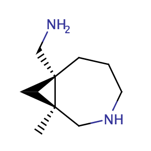 ((1S,7S)-1-methyl-3-azabicyclo[5.1.0]octan-7-yl)methanamine,CAS No. .