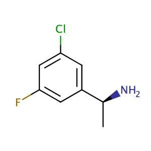 (αS)-3-chloro-5-fluoro-α-methyl-Benzenemethanamine,CAS No. 1241678-48-7.