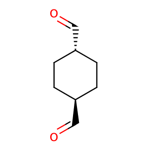 trans-1,4-Cyclohexanedicarboxaldehyde,CAS No. 186971-92-6.
