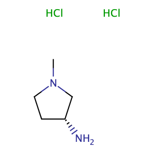 (R)-1-methylpyrrolidin-3-amine dihydrochloride,CAS No. 403712-80-1.